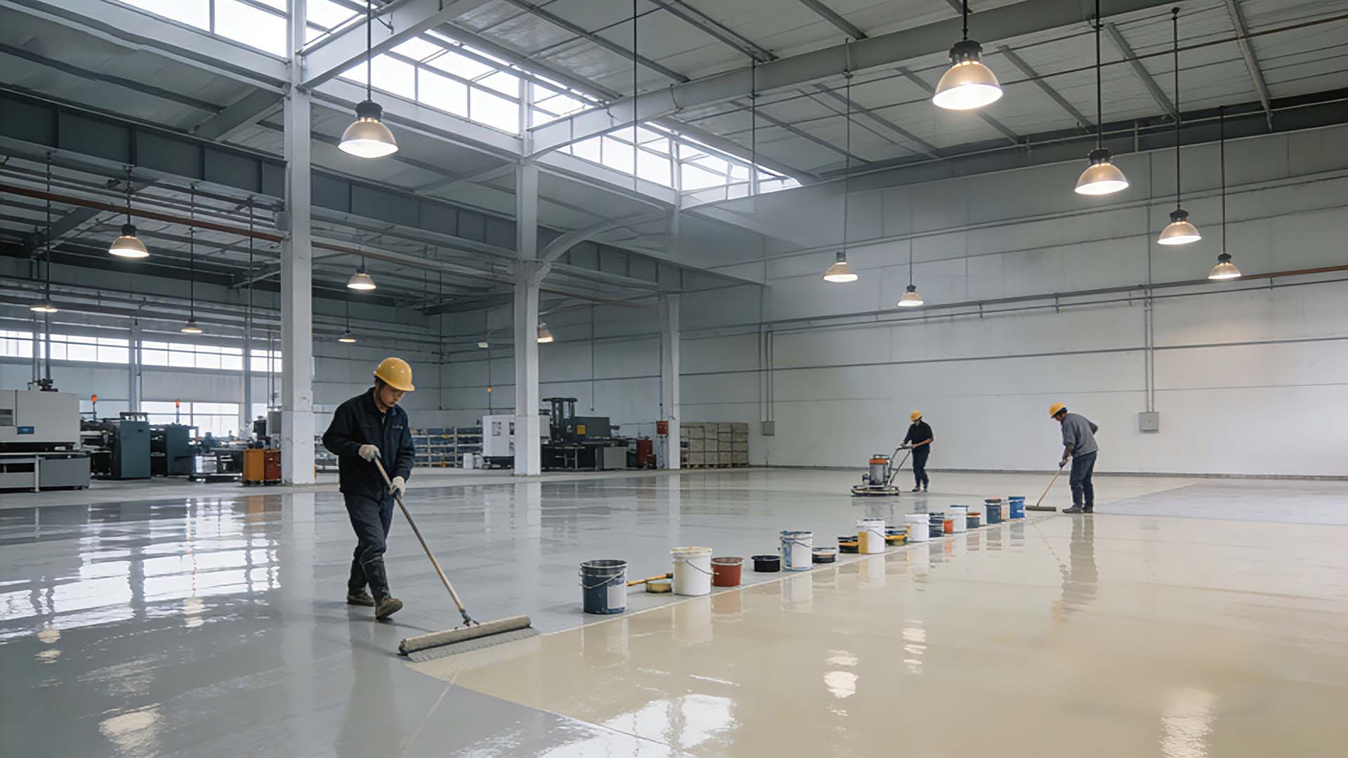 GINATECH商场地坪展示